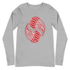 Graphic Long-sleeve Tee - Yin Yang Jelly