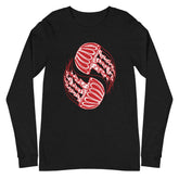 Graphic Long-sleeve Tee - Yin Yang Jelly