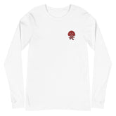 Embroidered Long-sleeve Tee - Comic Jelly