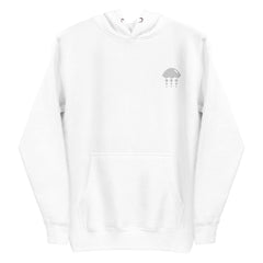 Embroidered Hoodie - Classic White Jelly