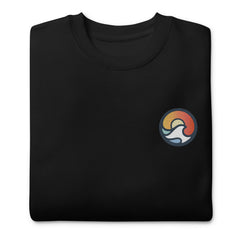 Embroidered Sweatshirt - Making Waves
