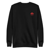 Embroidered Sweatshirt - Classic Red Jelly