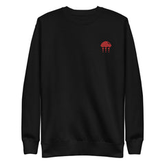 Embroidered Sweatshirt - Classic Red Jelly