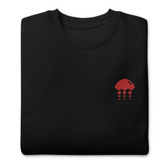 Embroidered Sweatshirt - Classic Red Jelly