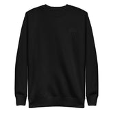 Embroidered Sweatshirt - Classic Black Jelly