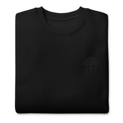Embroidered Sweatshirt - Classic Black Jelly