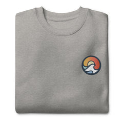 Embroidered Sweatshirt - Making Waves