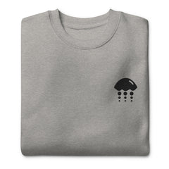 Embroidered Sweatshirt - Classic Black Jelly