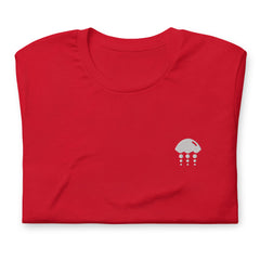 Embroidered Short-sleeve Tee - Classic White Jelly