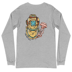 Graphic Long-sleeve Tee - Retro Diver