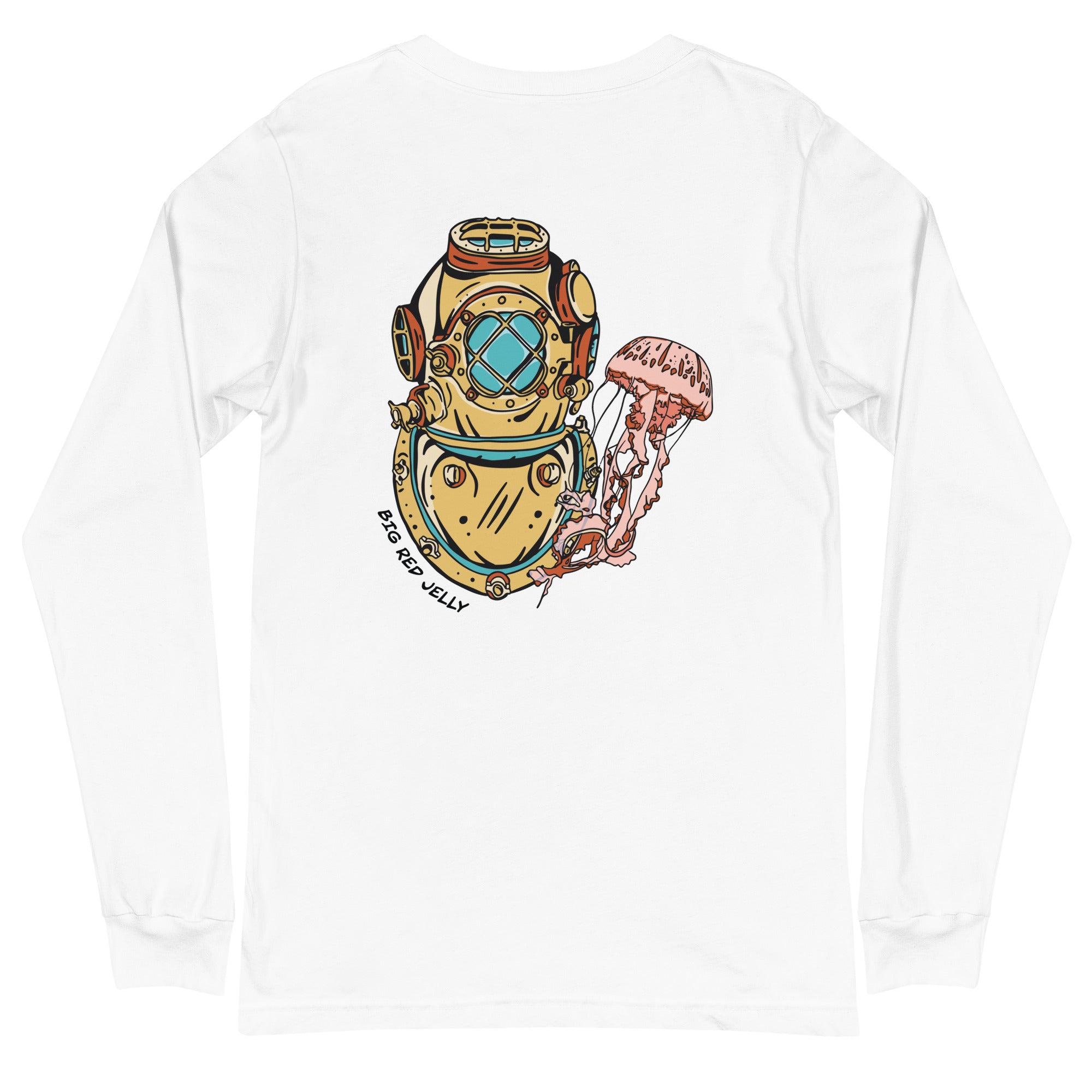 Graphic Long-sleeve Tee - Retro Diver